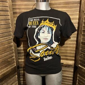 Real Tejano Queen Of The South Black Shirt Small One Deep Screen Piranha Records